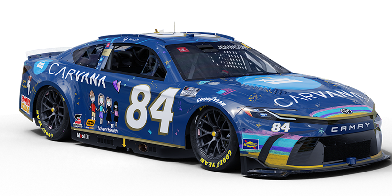 Johnson To Race in Daughters’ Livery at Brickyard 400