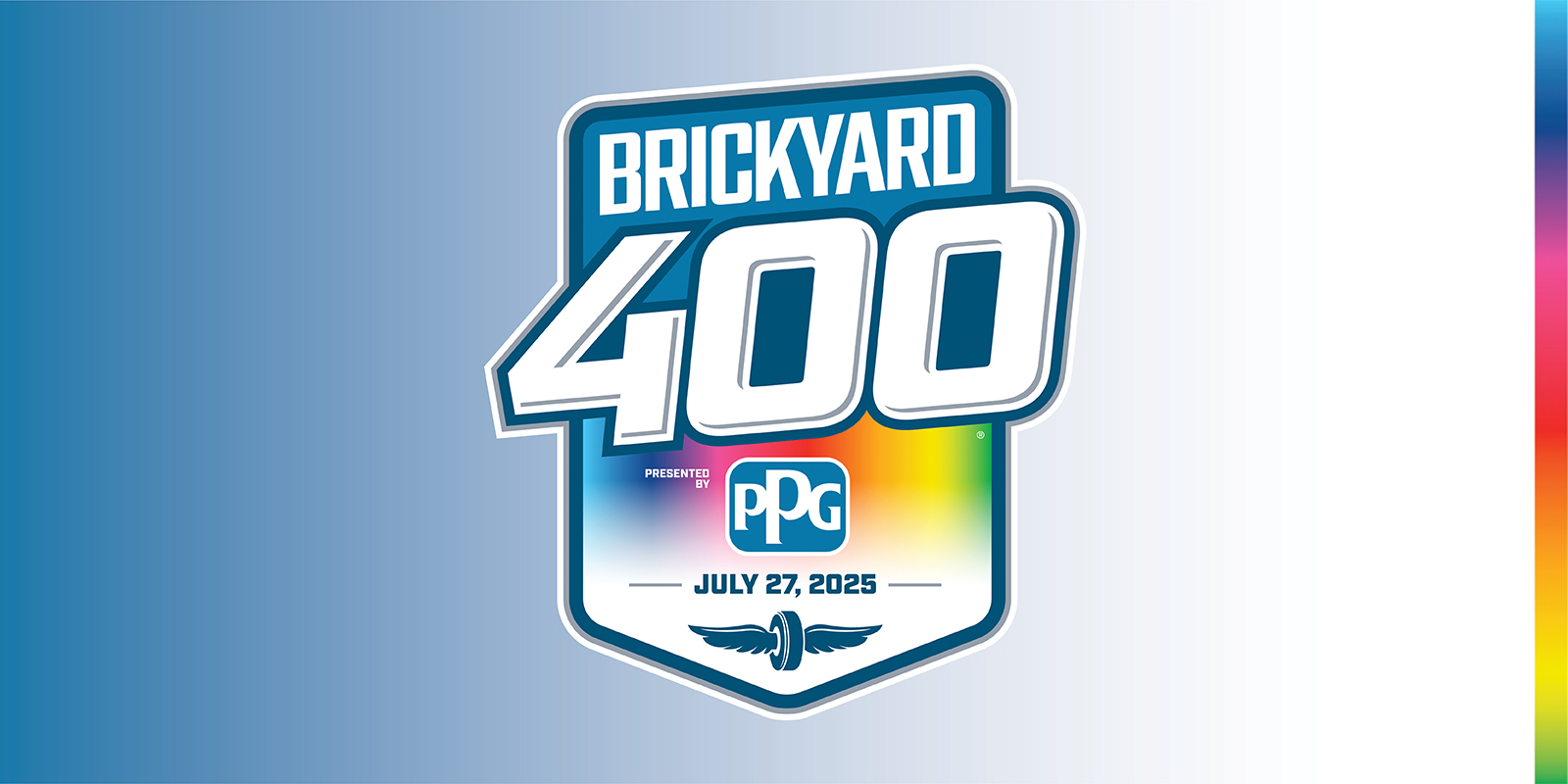 Brickyard 400 logo