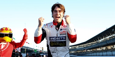 Lochie Hughes Breaks Through for First INDY NXT Victory at IMS