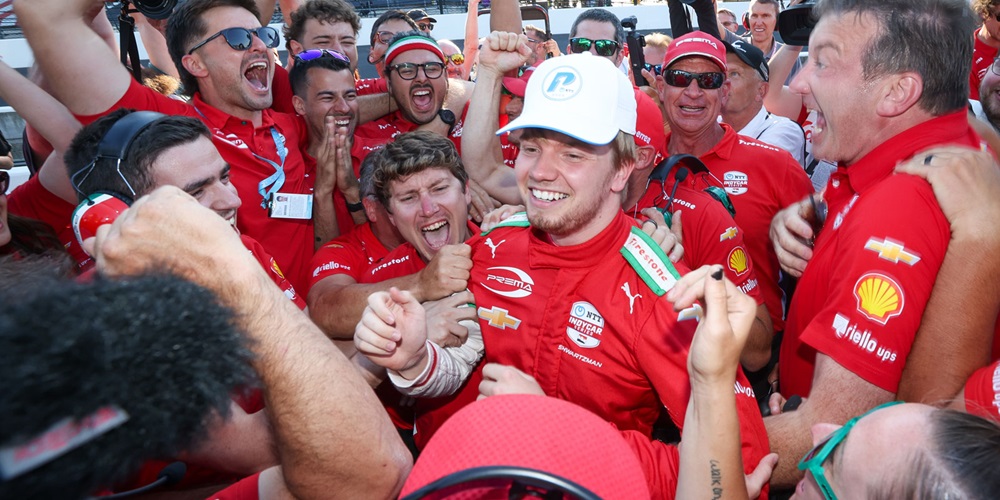 Robert Shwartzman (photo, center) is the first rookie to win the pole for "The Greatest Spectacle in Racing" since Teo Fabi in 1983.