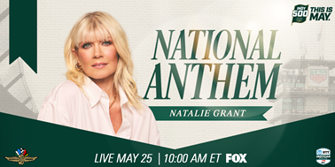 Natalie Grant To Perform National Anthem at Indianapolis 500