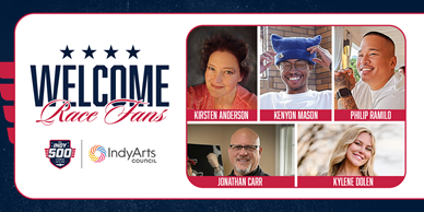 Five Central Indiana Artists Selected to Welcome Race Fans in May