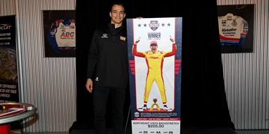 Palou Unveils 110th Indianapolis 500 Ticket