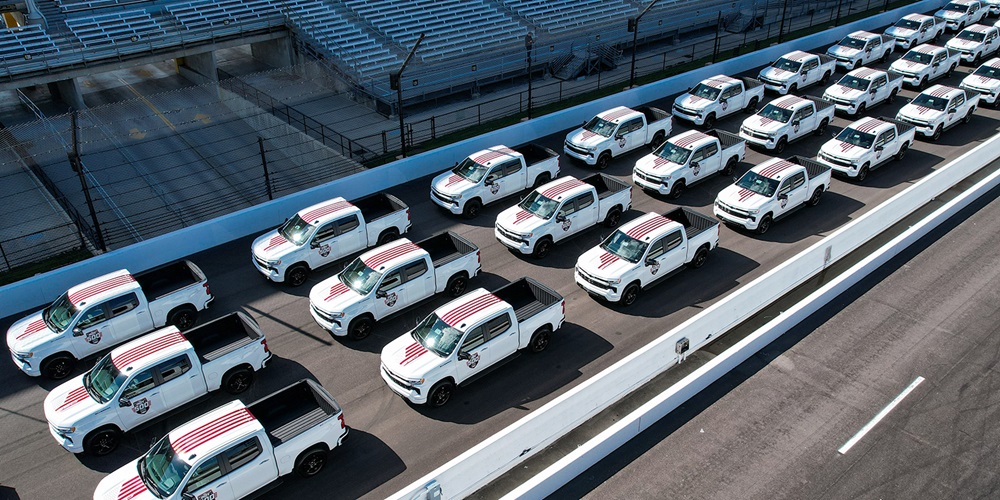 500 Festival vehicles