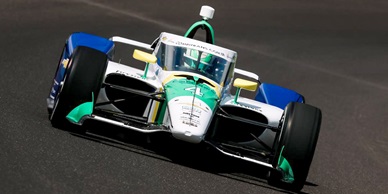 Rookie Caio Collet Tows to Top on Final Day of Indy 500 Open Test