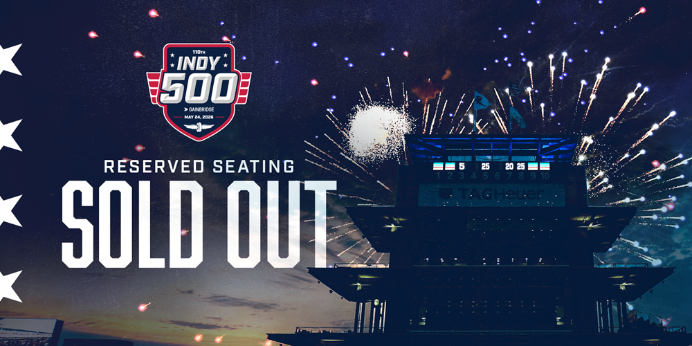 Indianapolis 500 presented by Gainbridge sellout