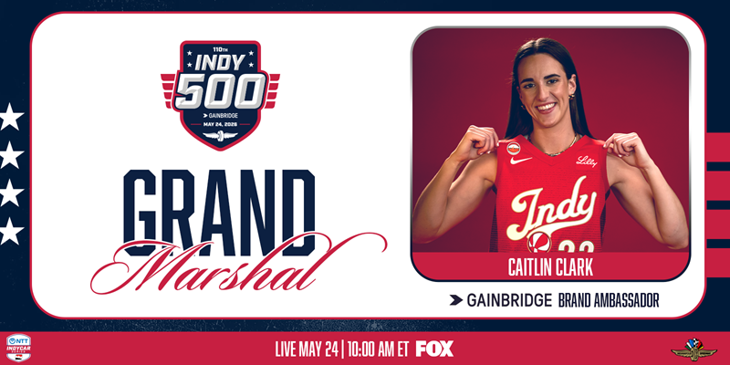 WNBA Superstar Caitlin Clark Named Indy 500 Grand Marshal