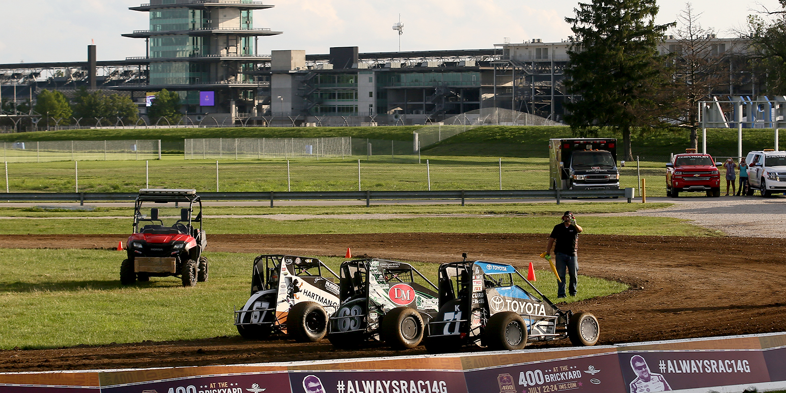 Bryan Clauson Sarah Fisher Tony Stewart