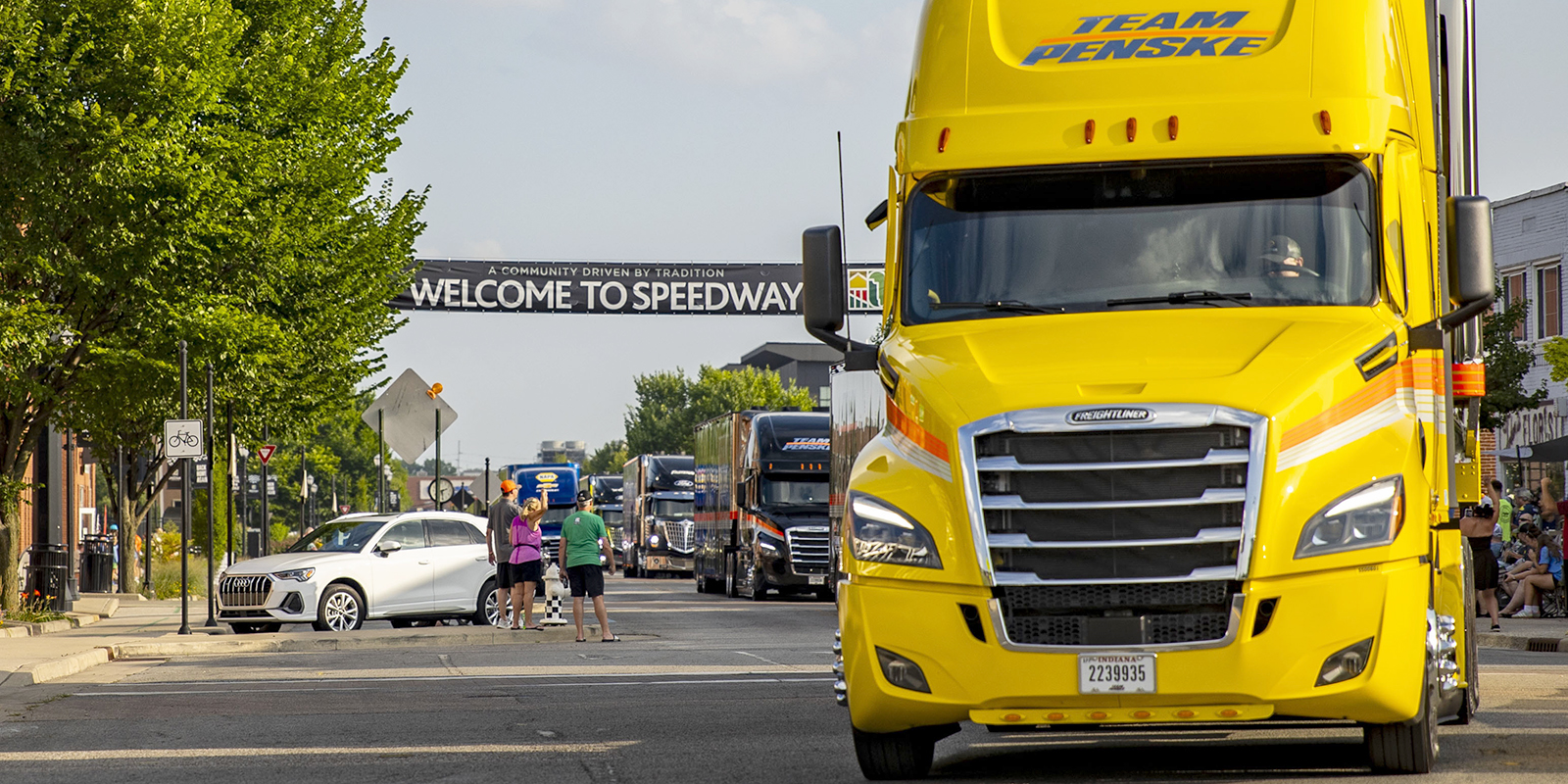 NASCAR Hauler Parade
