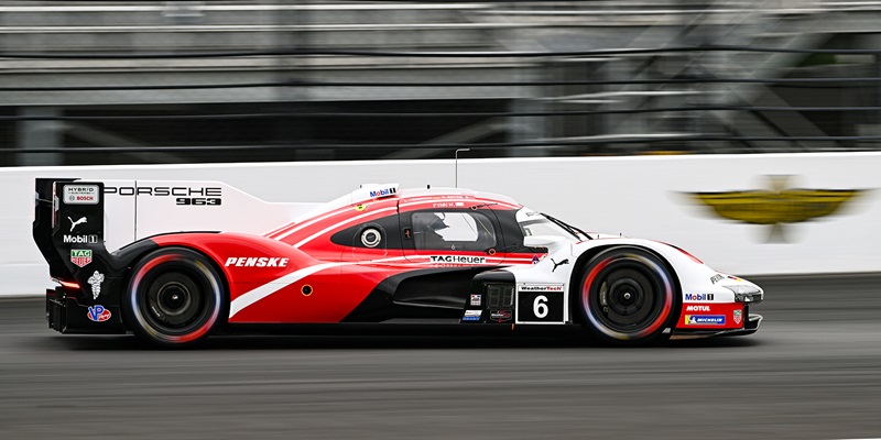 Porsche Penske Powers to Front in Opening IMSA Practice at IMS