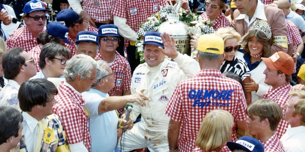 AJ Foyt 1977 Victory Circle