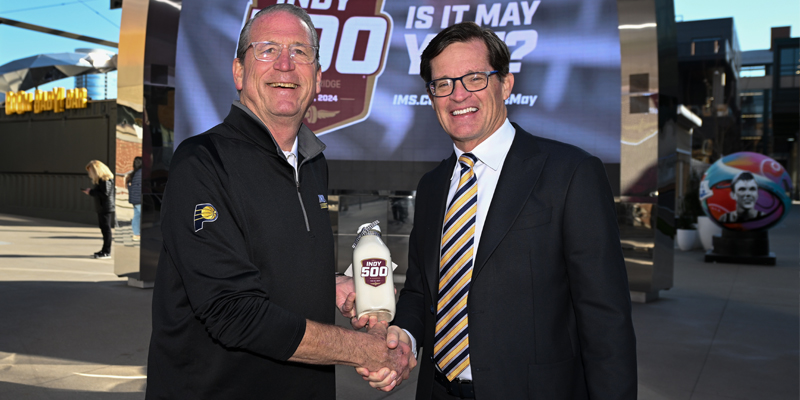 500 Milk Bottles by the Indy 500