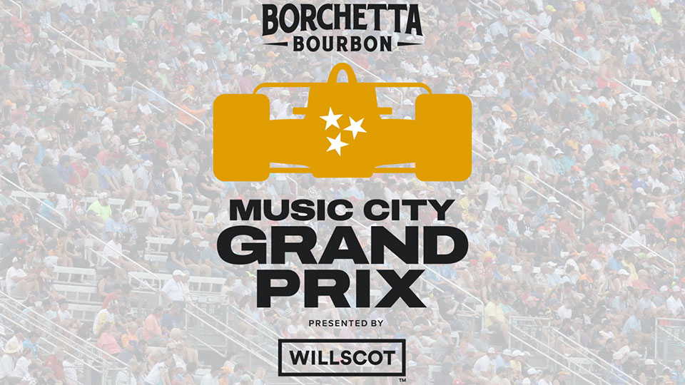 Borchetta Bourbon Music City Grand Prix Presented by Willscot logo