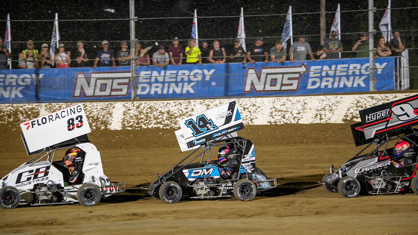 Cars race at BC39