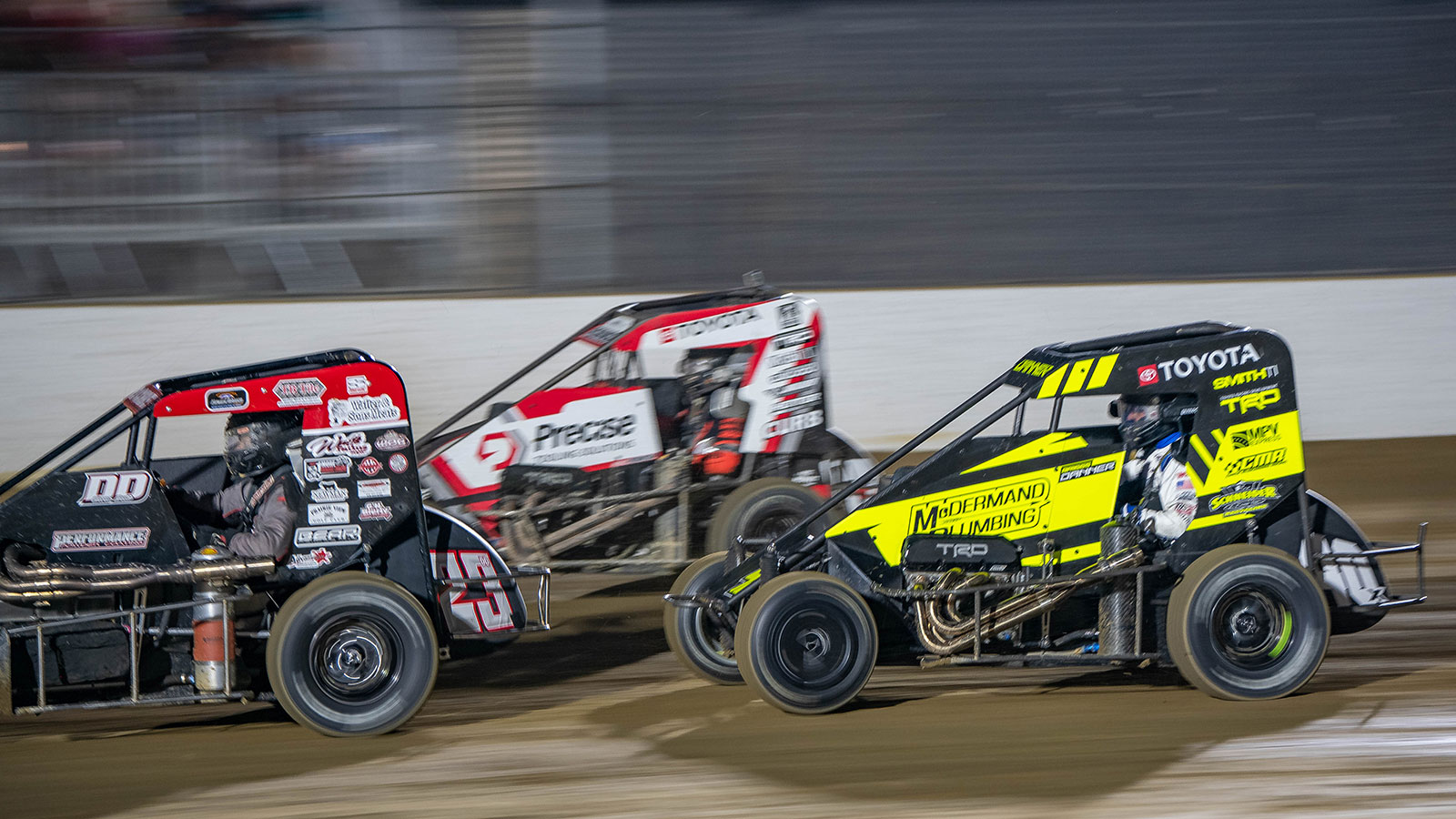 Cars race at BC39