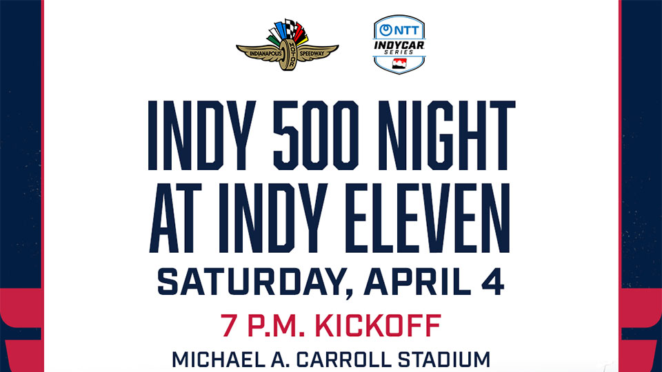 Indy 500 Indy 11 Night graphic