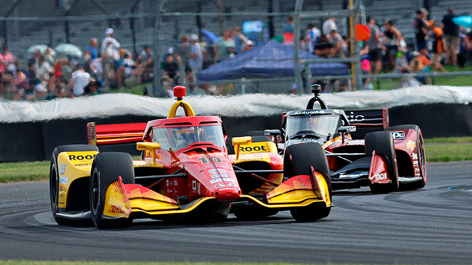 Alex Palou drive at the Sonsio Grand Prix