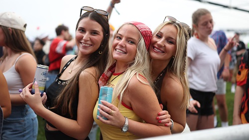 Girls enjoy the Snake Pit