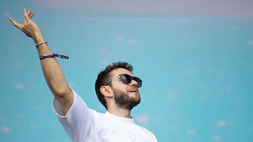 Zedd performs in the Snake Pit
