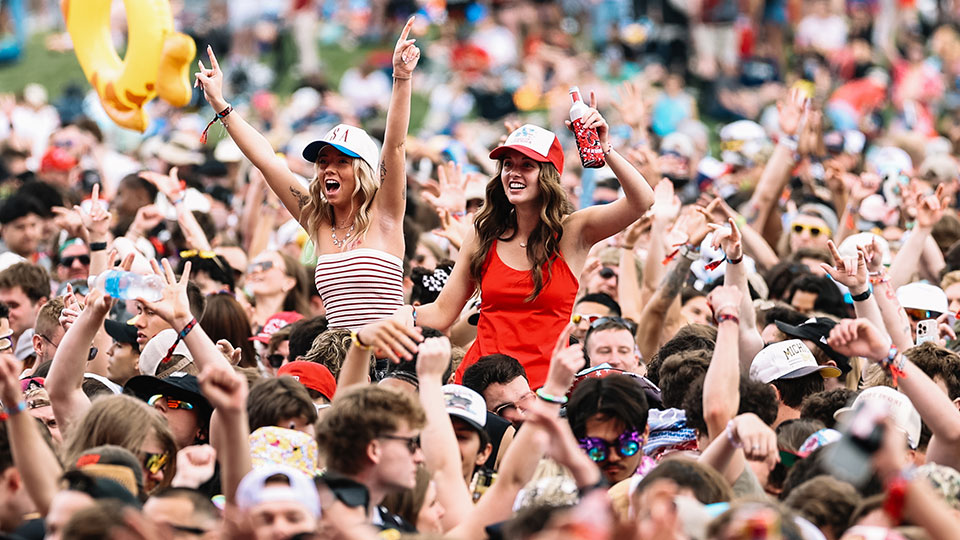 Girls enjoy the Snake Pit