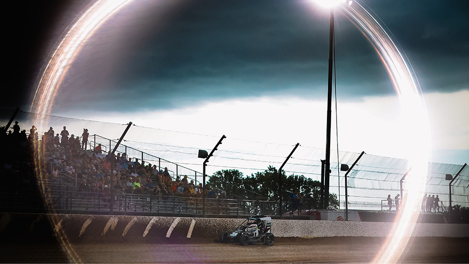 Oval Artistic Dirt Track