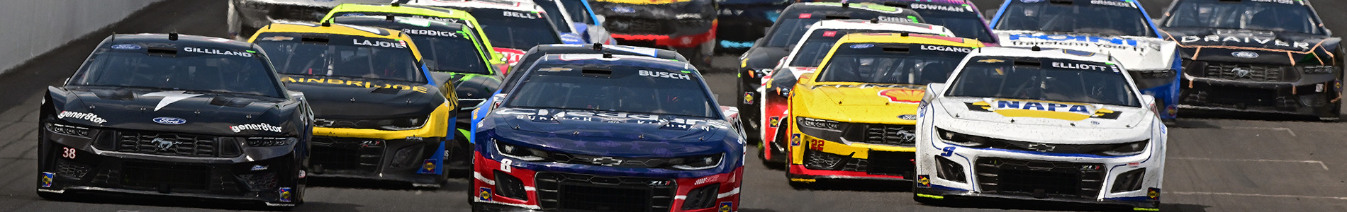 The Field of the Brickyard 400 races.
