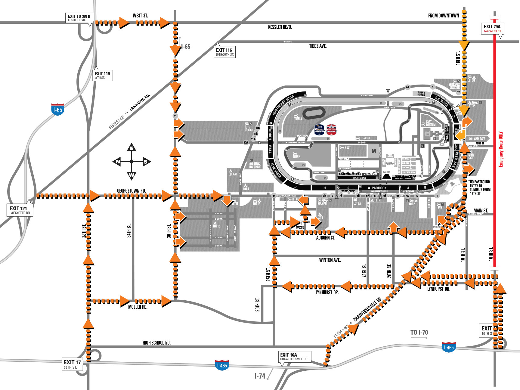 Inbound Traffic Map