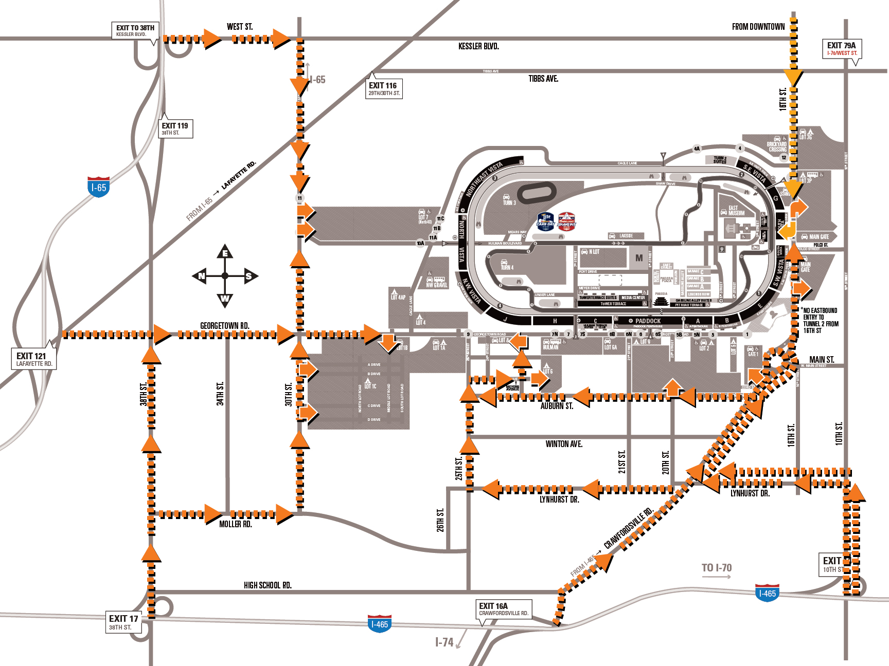 Inbound Traffic Map