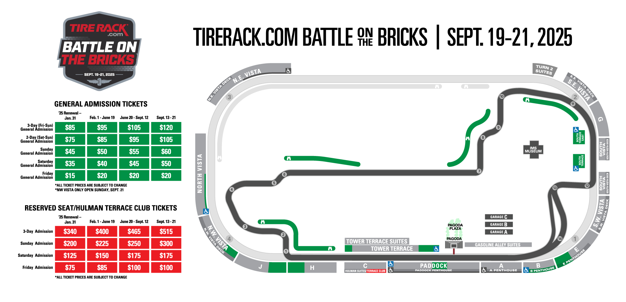 2025 IMSA Price Map