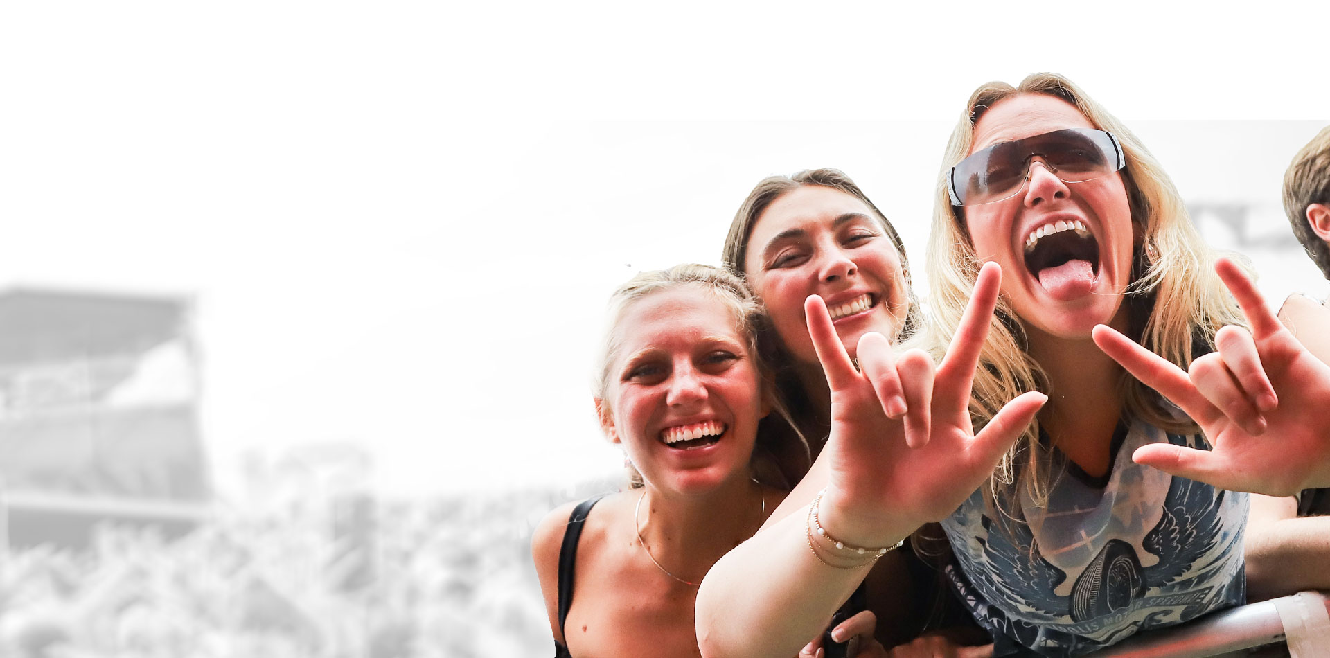 Fans Enjoy the Snake Pit