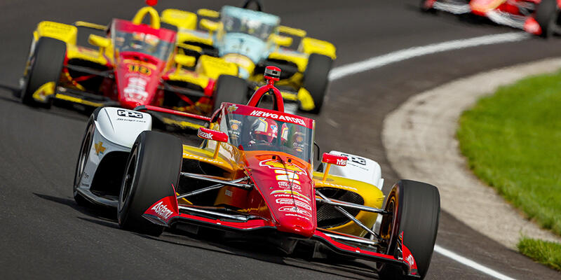 Josef Newgarden at Indy 500 Practice