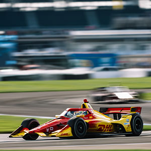 Alex Palou races at the Sonsio Grand Prix