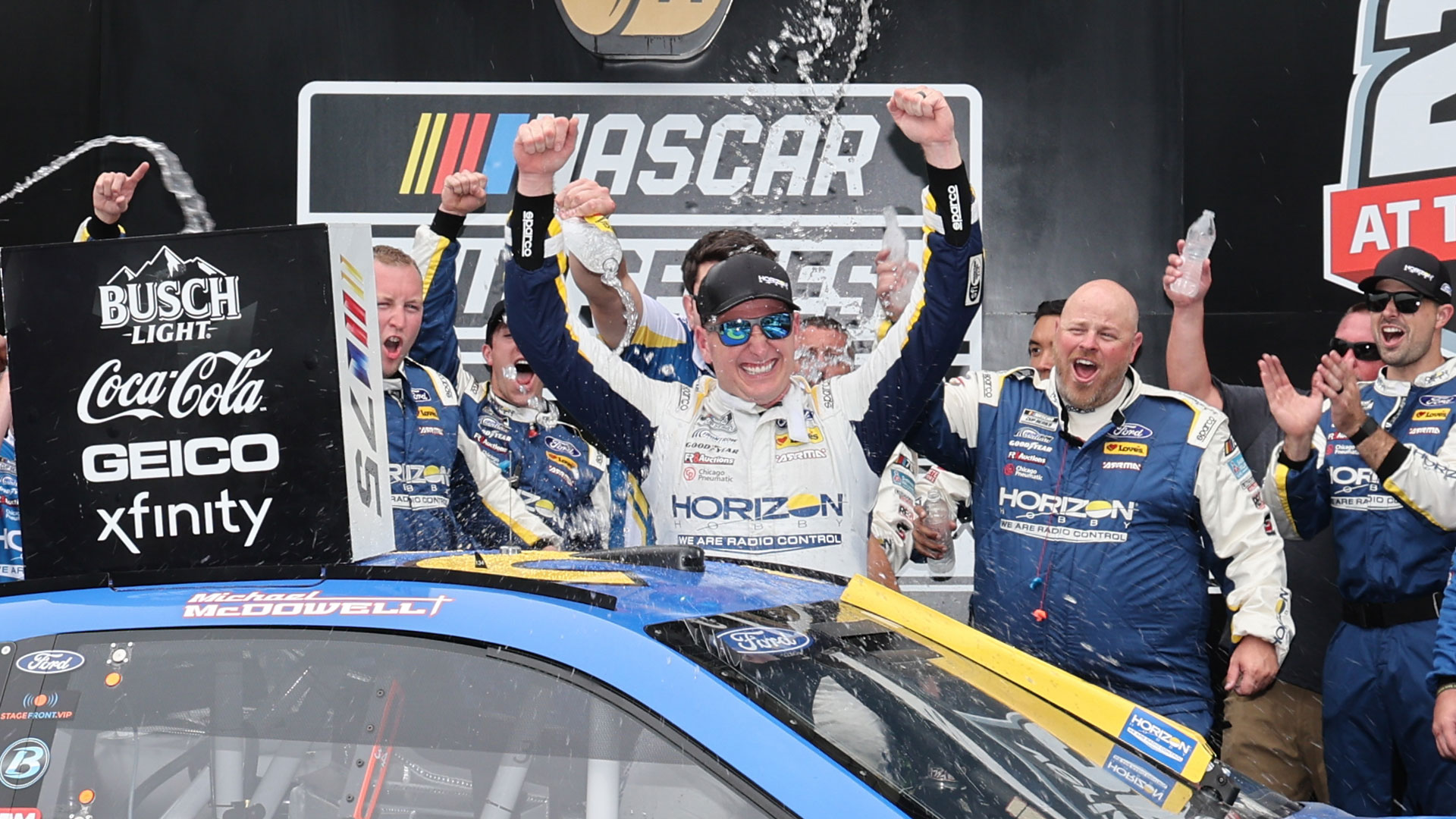 Michael McDowell Verizon 200 Winner