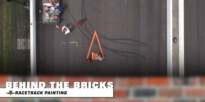 Behind the Bricks: Racetrack Painting
