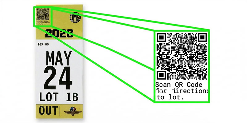 Parking QR Code Example