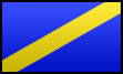 Blue and Gold Flag